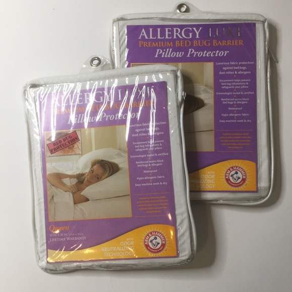 Bed Bath And Beyond Bedding Allergy Pillow Protectors Poshmark